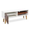vidaXL TV-Schrank Massivholz Akazie 120x35x45 cm