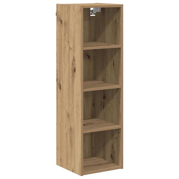 vidaXL H&auml;ngeschrank Artisan-Eiche 30 x 29,5 x 100 cm Holzwerkstoff
