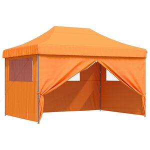 vidaXL Party-Zelt Orange 279 x 410 x 315 cm Oxford-Stoff