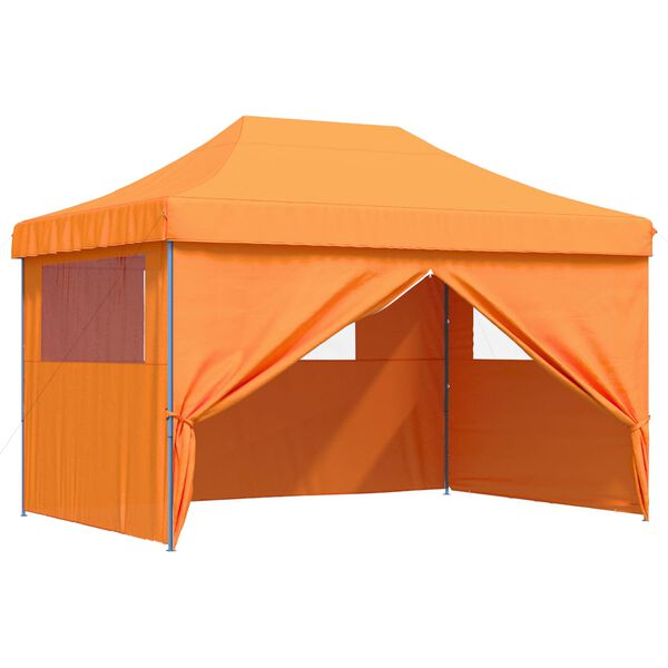 vidaXL Party-Zelt Orange 279 x 410 x 315 cm Oxford-Stoff