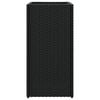 vidaXL Pflanzk&uuml;bel Schwarz 30x30x60 cm Poly Rattan