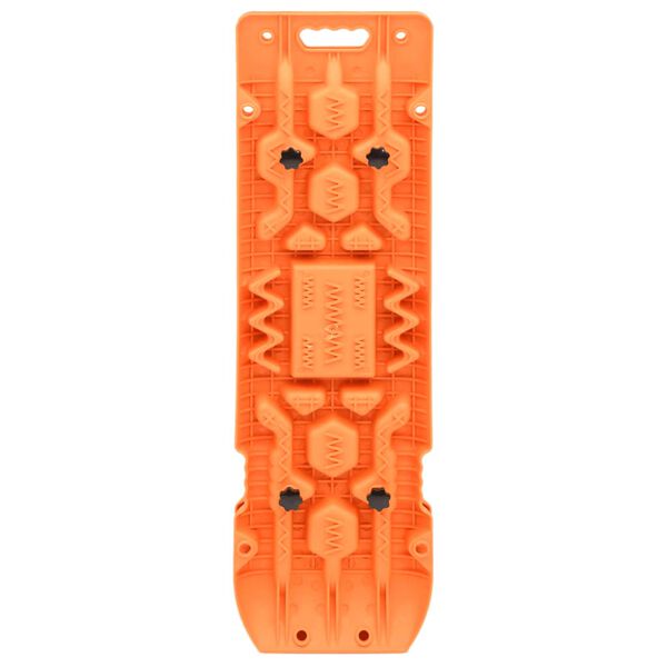 vidaXL Traktionsmatten 2 Stk. Orange 107x31x7 cm Nylon