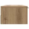 vidaXL Wandschrank Artisan-Eiche 102x30x20 cm Holzwerkstoff