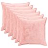 vidaXL Kissenbezug 6 stk. HOUTEN Rosa 55 x 55 cm Flanell