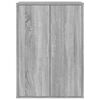 vidaXL Sideboards 2 Stk. Grau Sonoma 60x31x84 cm Holzwerkstoff