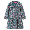 Kinderkleid mit Langen &Auml;rmeln Dunkelblau 92