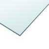 vidaXL Tischplatte Transparent 30x30 cm Hartglas