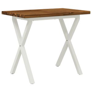 vidaXL Quadratischer Esstisch 90 x 55 x 75 cm Massivholz Akazie
