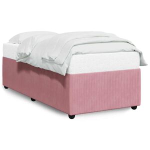 vidaXL Bettgestell Rosa 80x200 cm Samt
