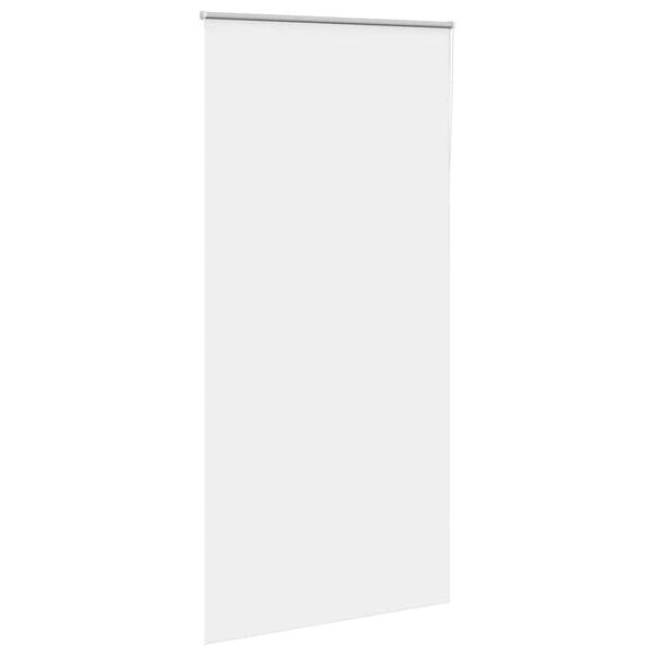 vidaXL Verdunkelungsrollo Wei&szlig; 115x230cm Stoffbreite 110,7cm Polyester