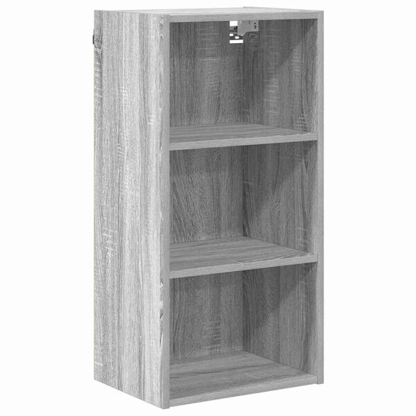 vidaXL H&auml;ngeschrank Graues Sonoma 40 x 29,5 x 80 cm Holzwerkstoff