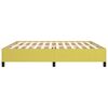 vidaXL Bettgestell ohne Matratze Gr&uuml;n 200x200 cm Stoff