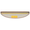 vidaXL Stufenmatten 30 Stk. 56x17x3 cm Hellbraun Halbrund