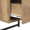vidaXL Nachttisch 2 pcs Artisan-Eiche 35 x 30 x 51 cm Holzwerkstoff