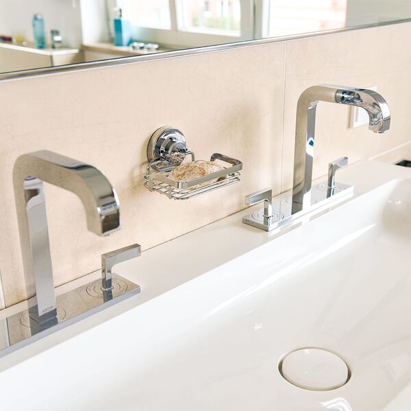 CORNAT Seifenkorb 3in1 Chrom