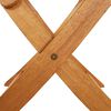 vidaXL Klappbarer Gartentisch 120 cm Massivholz Akazie