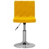 vidaXL Barhocker Senfgelb Samt