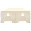 vidaXL Party-Zelt Creme 291 x 580 x 315 cm Oxford-Stoff