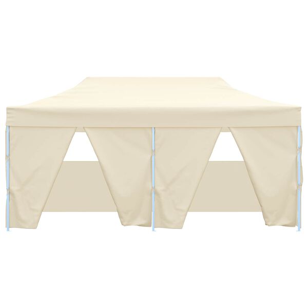 vidaXL Party-Zelt Creme 291 x 580 x 315 cm Oxford-Stoff