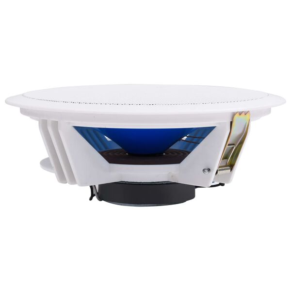 vidaXL Einbaulautsprecher für Decke und Wand mit Hochtöner 180W