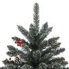 vidaXL Künstlicher Weihnachtsbaum mit Ständer Grün 120 cm PVC