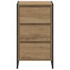 vidaXL Sideboard Kunsthandwerk Eiche 42 x 36 x 75,5 cm Holzwerkstoff