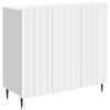 vidaXL Sideboard Wei&szlig; 89 x 34,5 x 82 cm Holzwerkstoff