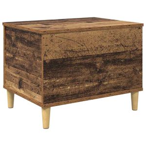 vidaXL Nachttisch Altholz 60 x 44,5 x 45 cm Holzwerkstoff