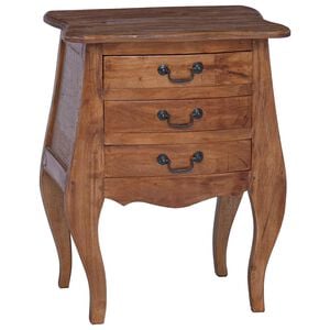 vidaXL Aufbewahrungstruhe 48 x 35 x 64 cm Massives Mahagoni Holz