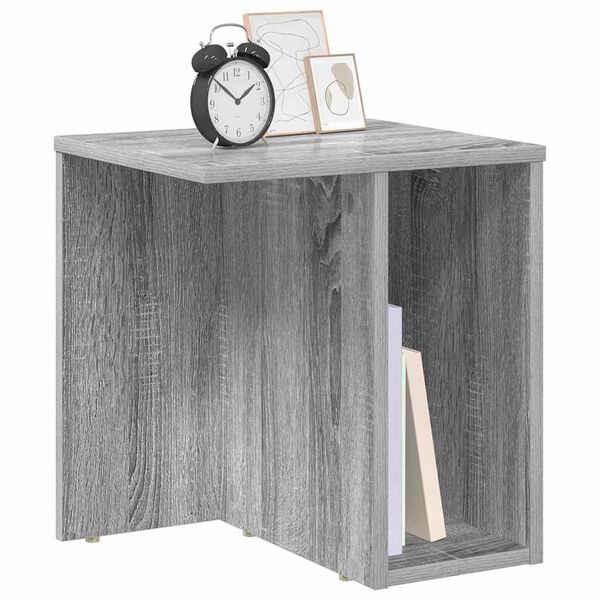 vidaXL Beistelltisch Graues Sonoma 37 x 32 x 40 cm Holzwerkstoff