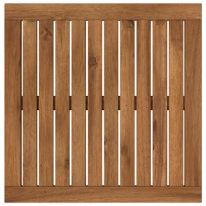 vidaXL Tischplatte 48,5 x 49 x 2 cm Rechtwinklig Massives Akazienholz