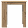 vidaXL Bartisch mit Regal Artisan-Eiche 102x50x103,5 cm Holzwerkstoff