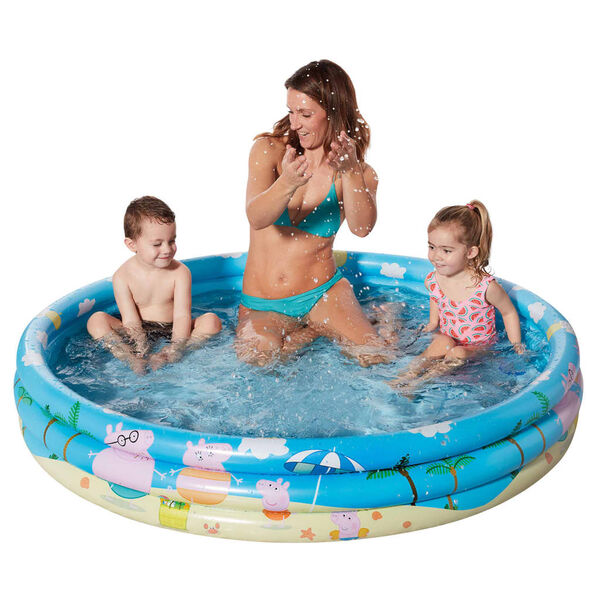 Happy People 3-Ring Kinderpool Peppa Pig 150x25 cm