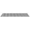 vidaXL Treppe Tritt Rechtwinklig 2 pcs Silber 80 x 40 cm Aluminium