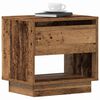 vidaXL Nachttisch mit Schubladen Altholz 45 x 34 x 44 cm Holzwerkstoff
