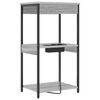 vidaXL Nachttisch Graues Sonoma 41 x 31 x 76 cm Holzwerkstoff