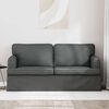 vidaXL Sofa Dunkelgrau Gesamtabmessungen: 162 x 80 x 85 cm (B x T x H)
