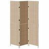 vidaXL Raumteiler Beige 147 x 180 cm Poly-Rattan