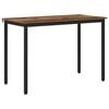 vidaXL Esstische 110 x 55 x 75 cm Holzwerkstoff Altholz Rechteckig