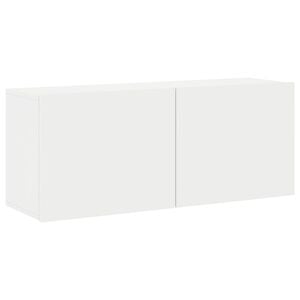 vidaXL TV-Wandschrank Wei&szlig; 100x30x41 cm