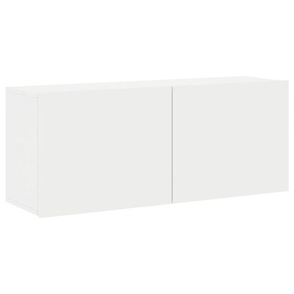 vidaXL TV-Wandschrank Wei&szlig; 100x30x41 cm