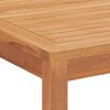 vidaXL 5-teiliges Garten-Ess-Set 160 x 80 cm Massivholz Teak