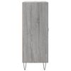 vidaXL Sideboard Grau Sonoma 69,5x34x90 cm Holzwerkstoff