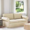 vidaXL Sofa Creme Gesamtabmessungen: 175 x 82 x 80 cm (B x T x H) Samt