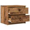 vidaXL Nachttische 2 Stk. Altholz-Optik 50x40x43,5 cm Holzwerkstoff