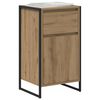 vidaXL Sideboard Kunsthandwerk Eiche 81 x 36 x 150.5 cm Holzwerkstoff