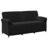 vidaXL 3-Sitzer-Sofa Schwarz 198 x 83 x 95 cm Samt