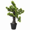 vidaXL K&uuml;nstlicher Bonsai Pinus mit Topf 60 cm Gr&uuml;n