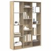 vidaXL Raumteiler/B&uuml;cherregal Sonoma-Eiche 100x24x140 cm Holzwerkstoff