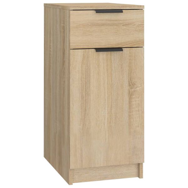 vidaXL B&uuml;roschrank Sonoma-Eiche 33,5x50x75 cm Holzwerkstoff